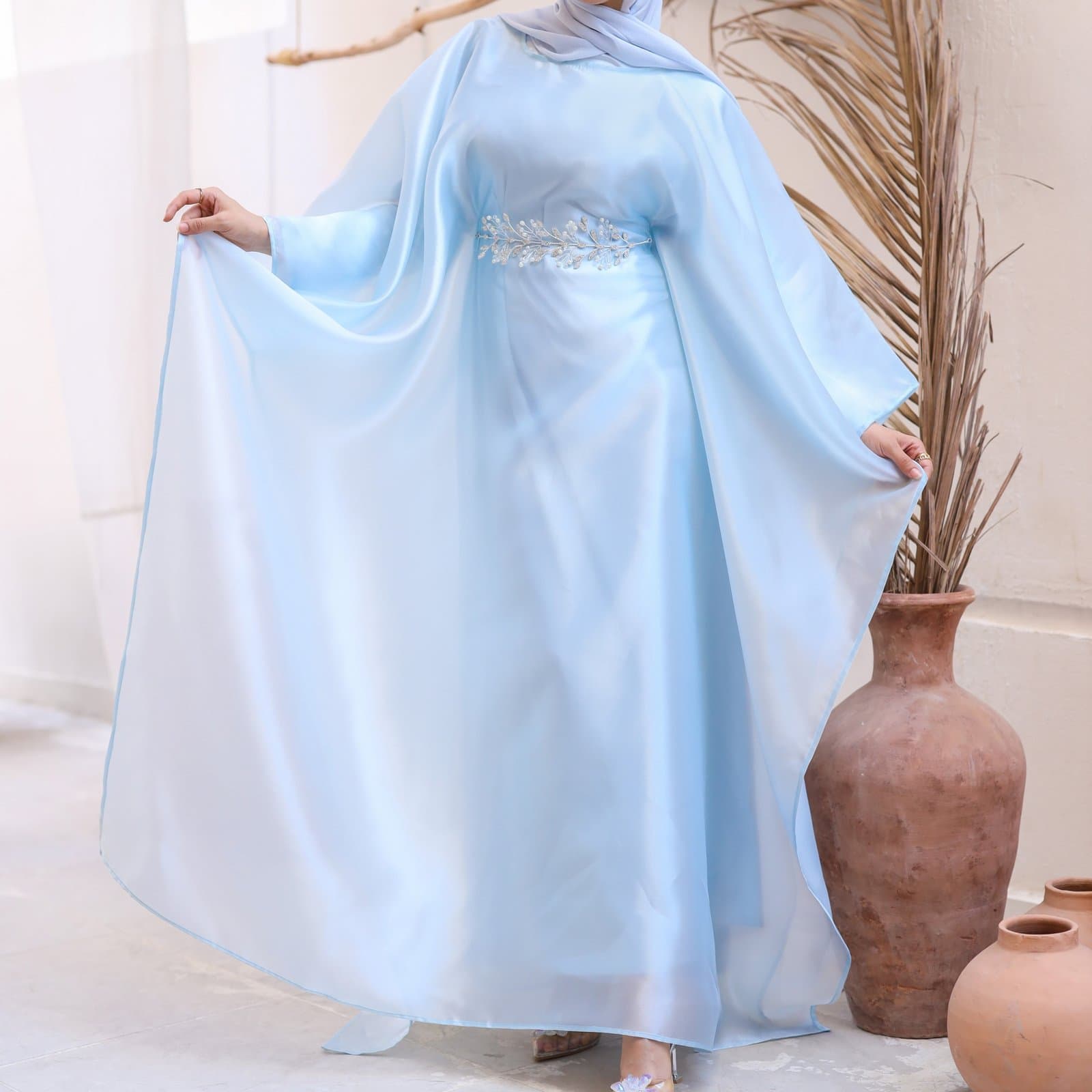 Ocean Organza Dress 4