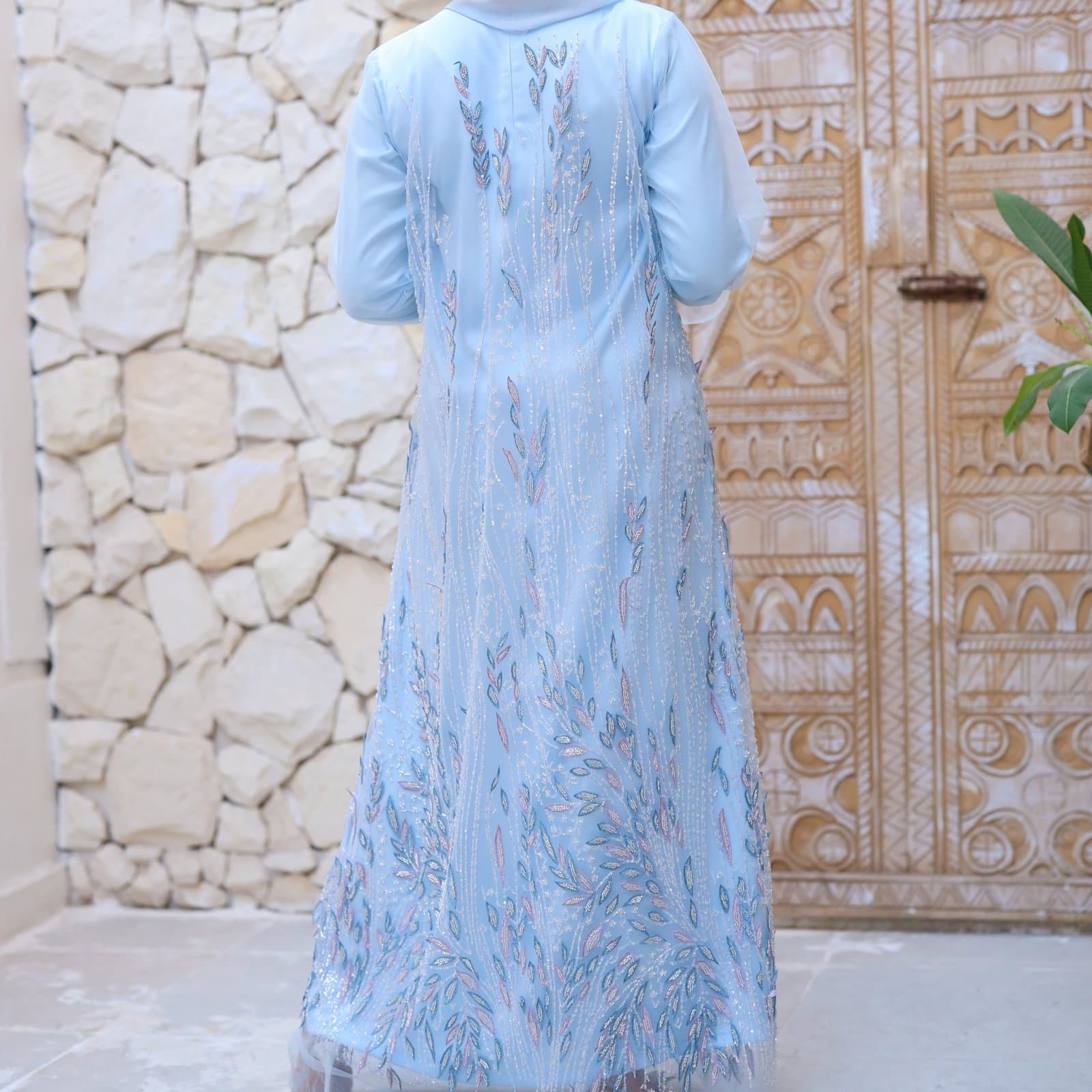 Dazzling Sky Abaya 4