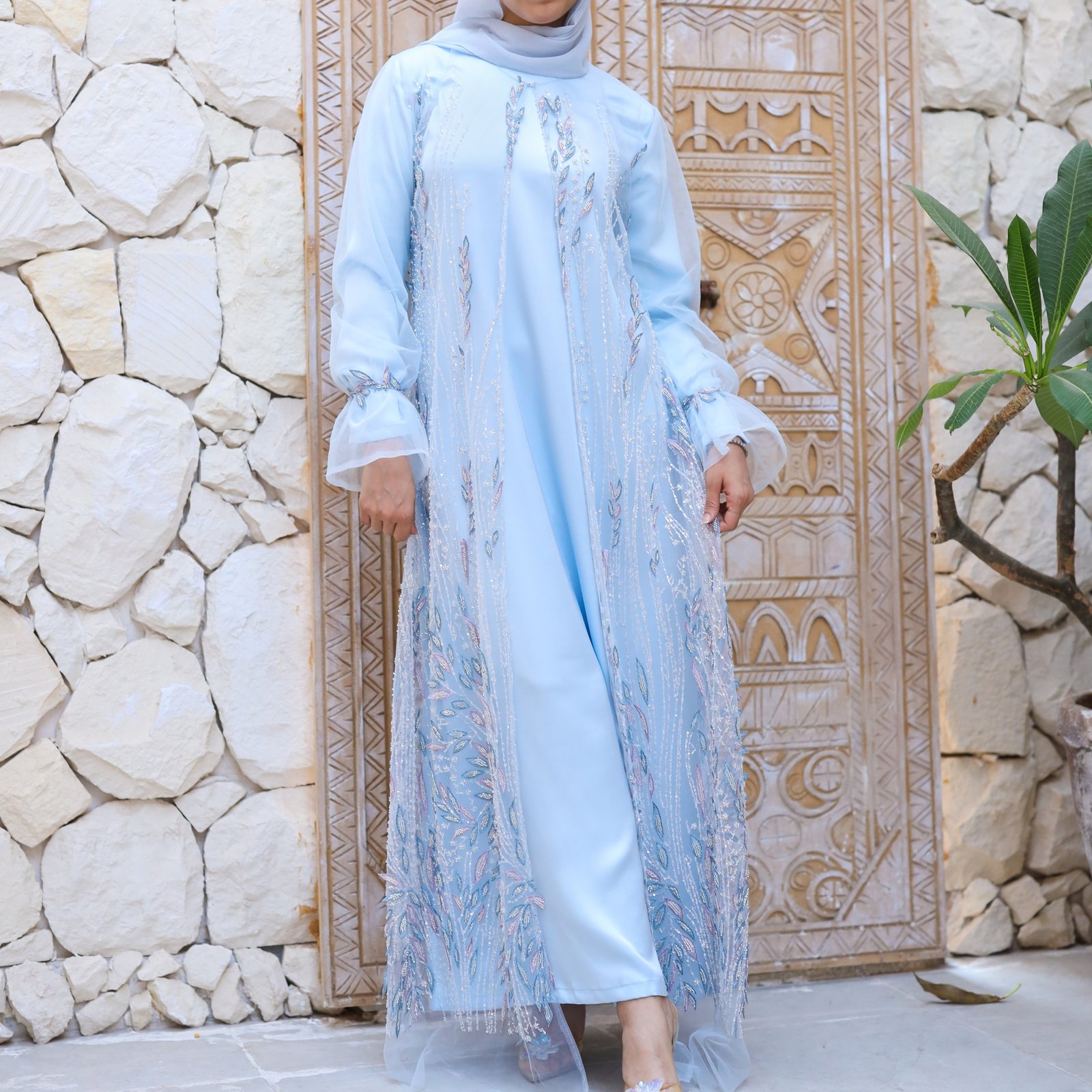 Dazzling Sky Abaya