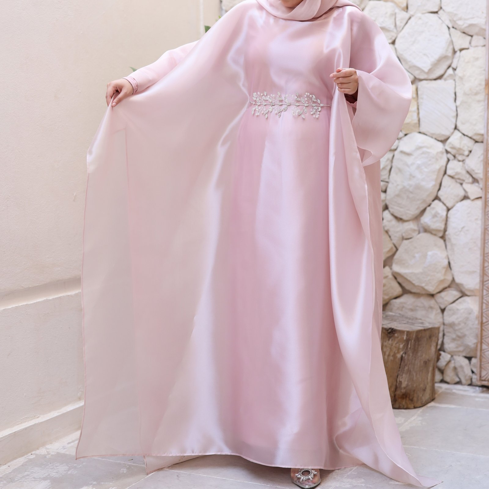 Rosey Organza Dress - Image 4