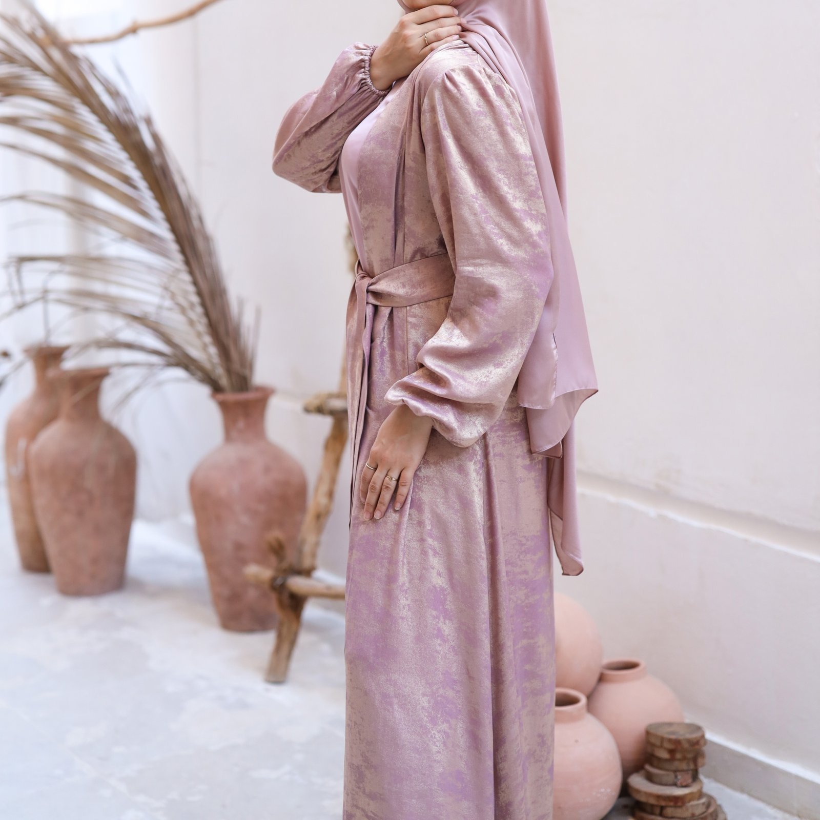 Sunshine Rose Abaya - Image 3