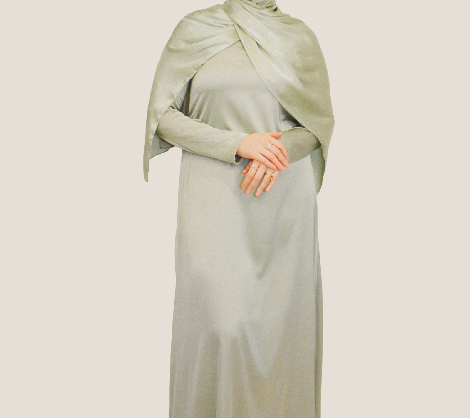 Sunshine Mint Abaya - Image 8